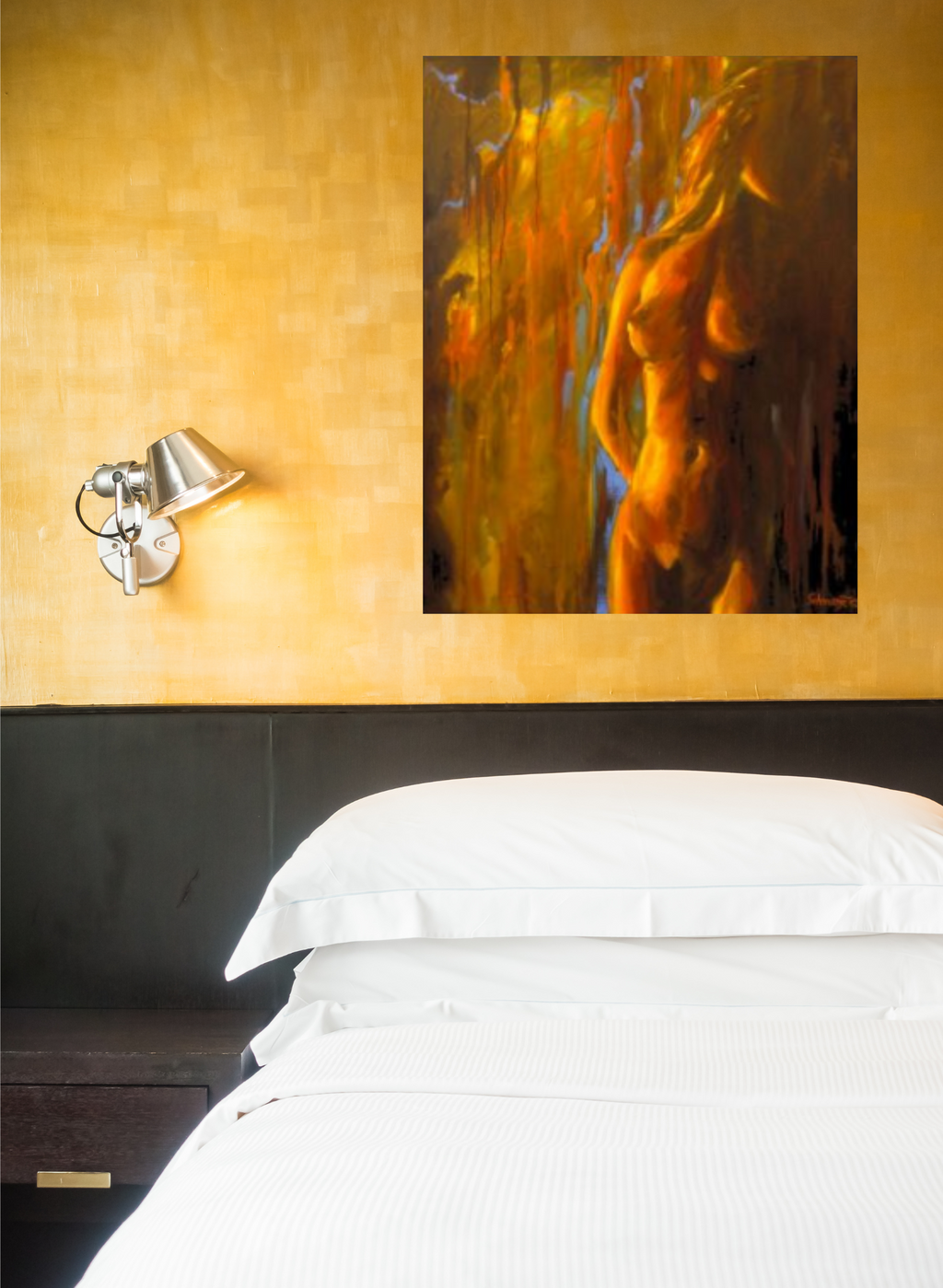 Akt 1, Ölgemälde 100 x 80 cm