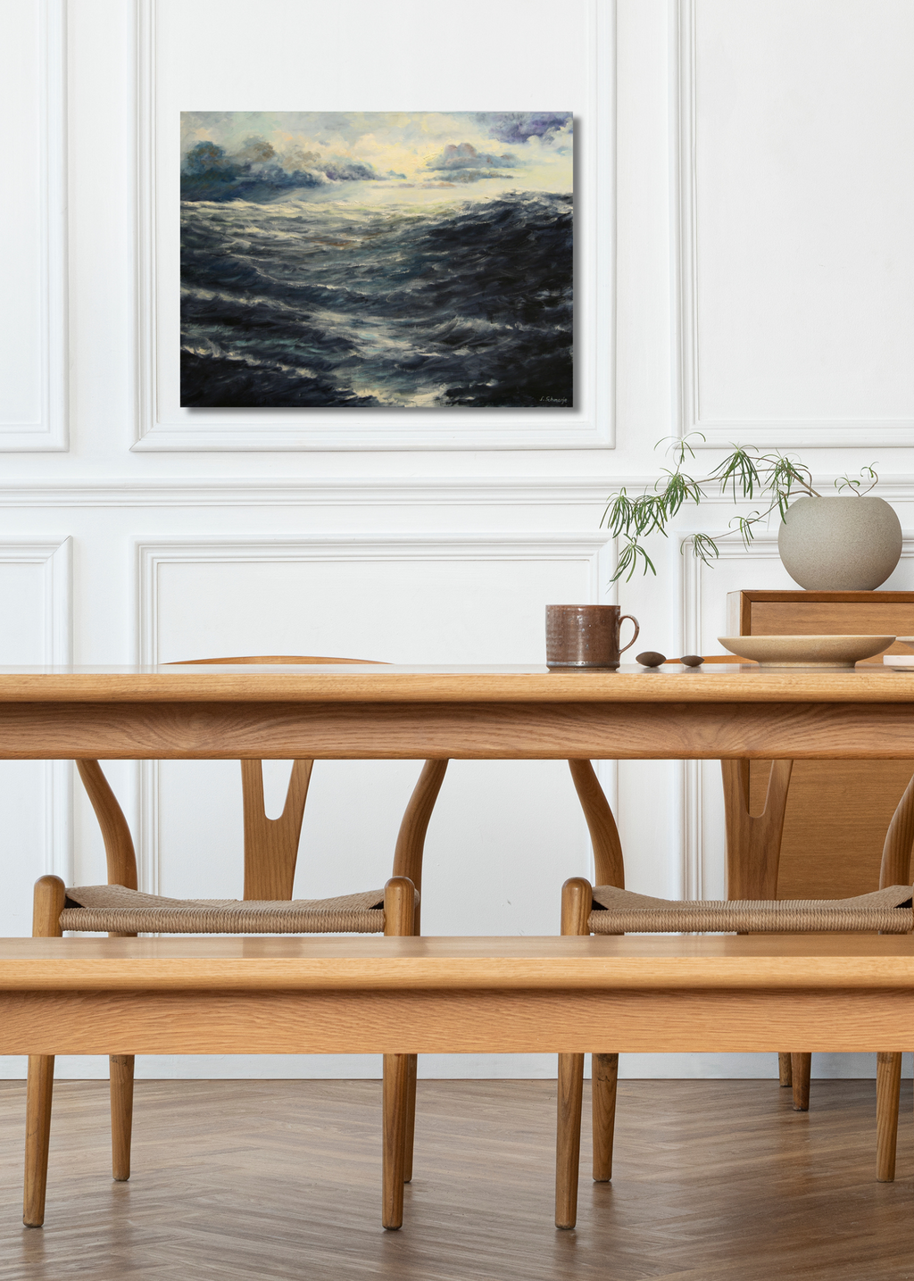 Atlantik, Ölgemälde auf Leinwand, 60x80cm