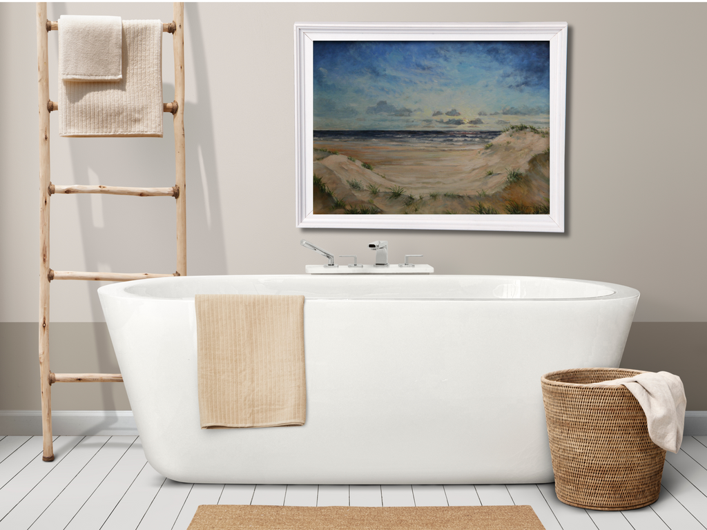 Dünenlandschaft, Ölgemälde auf Leinwand, 60x80cm