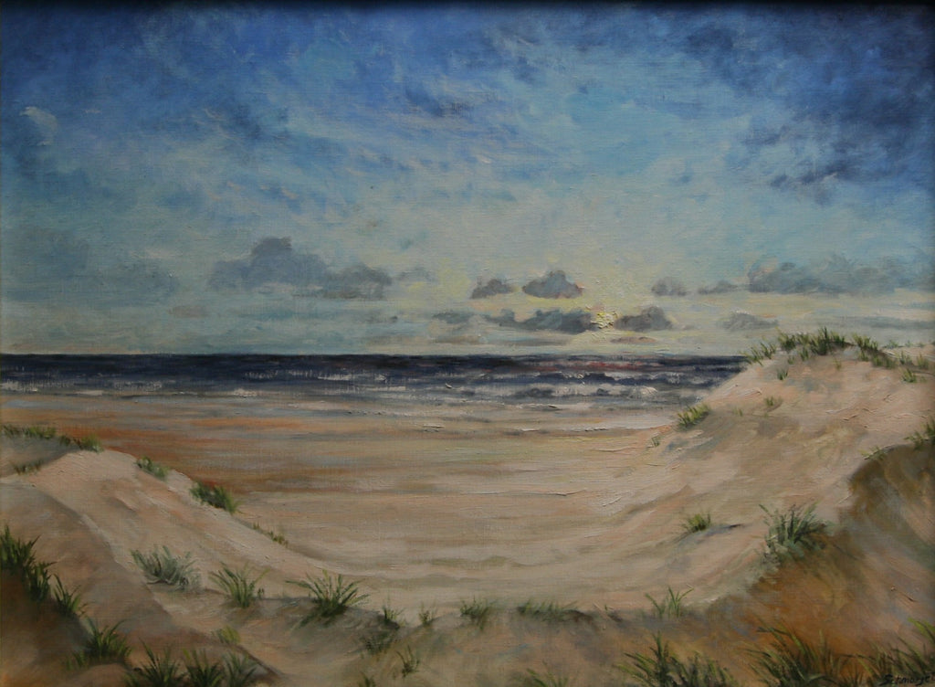 Dünenlandschaft, Ölgemälde auf Leinwand, 60x80cm