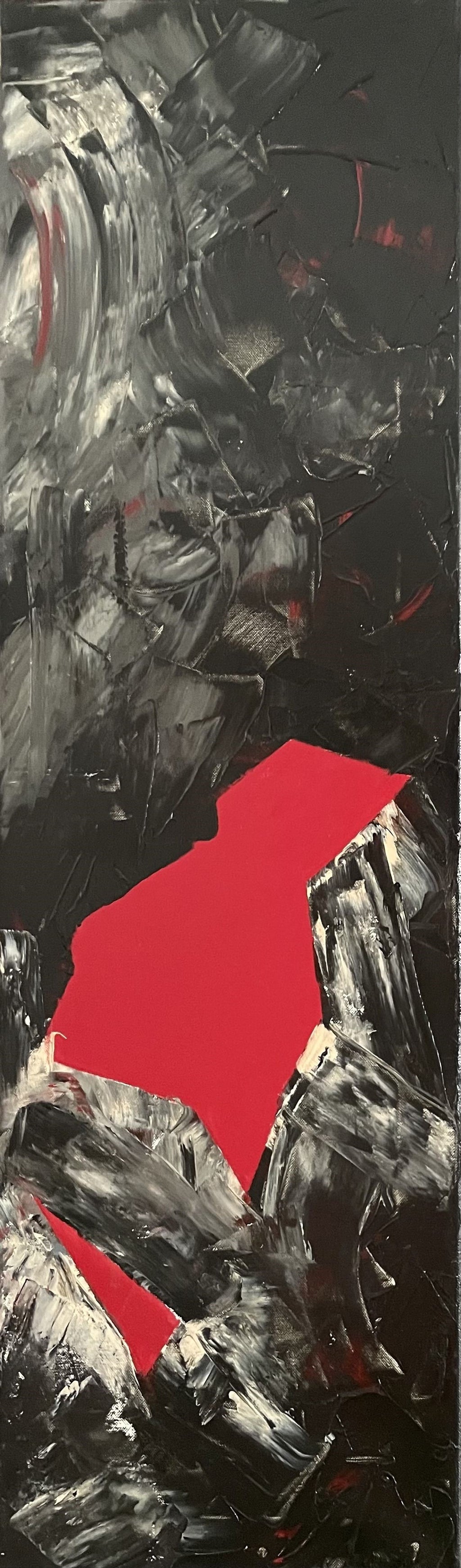Broken Heart, 3-teilig Öl auf Leinwand, insg. 100 cm x 160 cm