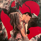 Broken Heart, 3-teilig Öl auf Leinwand, insg. 100 cm x 160 cm