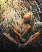 "Schutzengel 2", Ölgemälde auf Leinwand, 100 x 80 cm