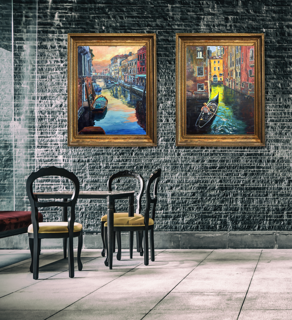 Venedig 2, Ölgemälde 90 cm x 70 cm