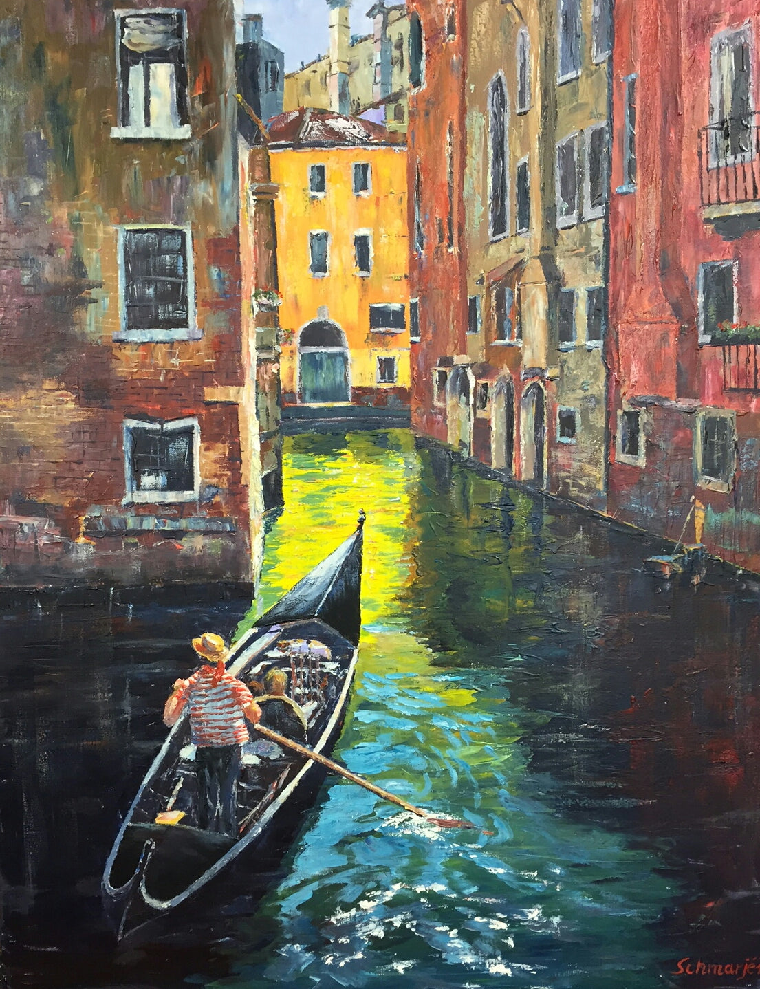 Venedig 2, Ölgemälde 90 cm x 70 cm