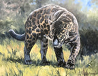 „Panther“ – 70 × 90 cm, Öl auf Leinwand