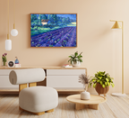 Lavendel, Ölbild auf Leinwand, 60x80cm
