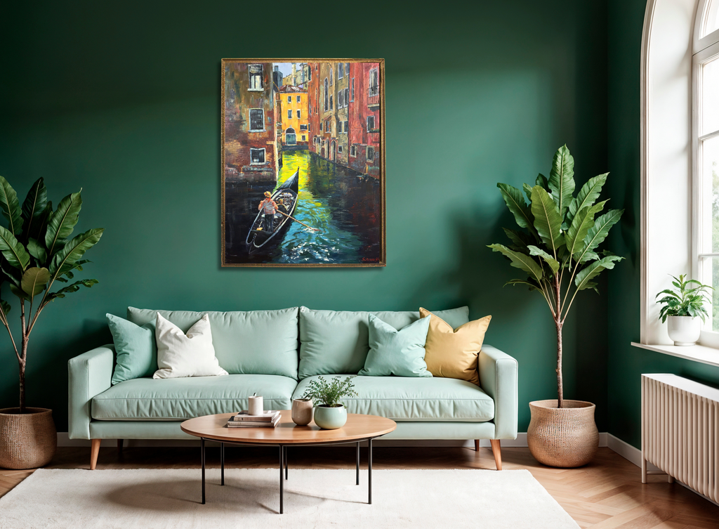 Venedig 2, Ölgemälde 90 cm x 70 cm