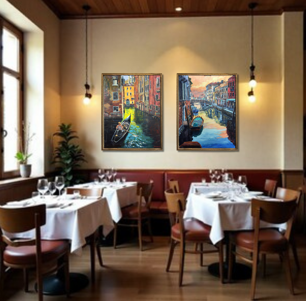 Venedig 2, Ölgemälde 90 cm x 70 cm